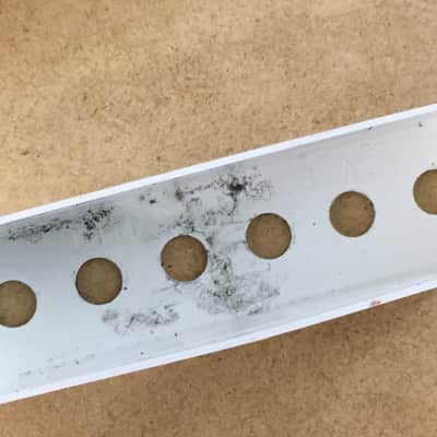 3 DiMarzio Made in USA STRAT Pickup Covers Aged Relic Off White Parchment image 13