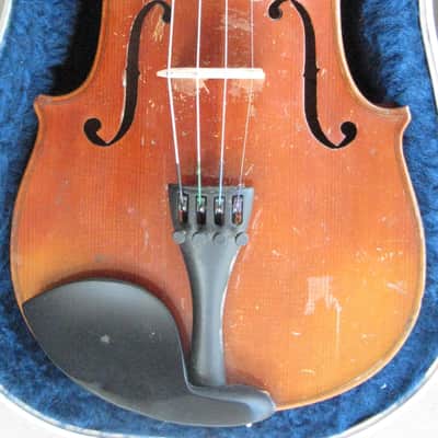 German 4/4 Violin 1980s? - Brown image 2