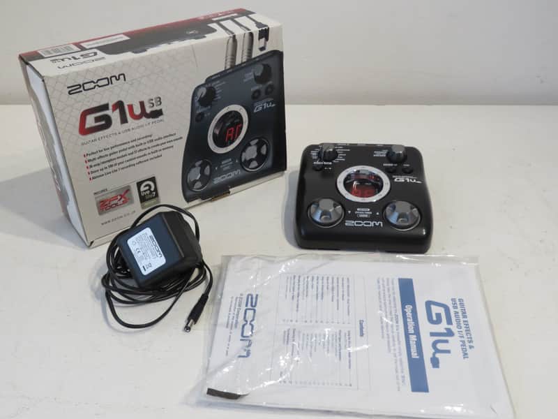 Zoom G1U Guitar Multi Effects Pedal - Boxed with PSU image 1
