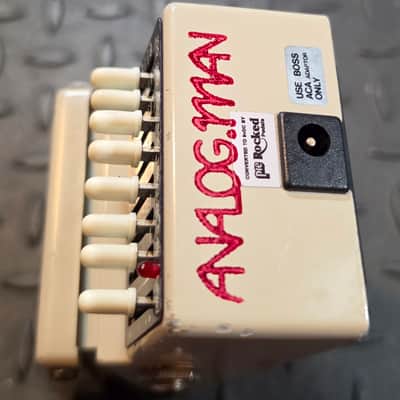 Analogman Boss GE-7 Graphic Equalizer Pro Mod EQ Japan MIJ Vintage Black Label Converted 9vDC PSA image 5