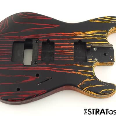 Charvel San Dimas Pro Mod 2H BODY HH Floyd Rose Route Ash Sunburn image 1
