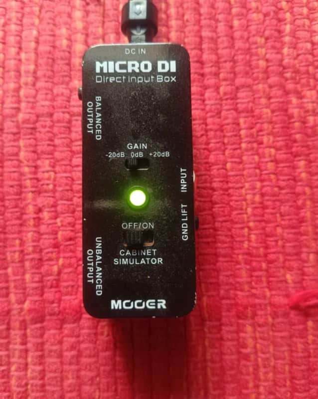 Mooer Micro DI 2010s - Black image 1