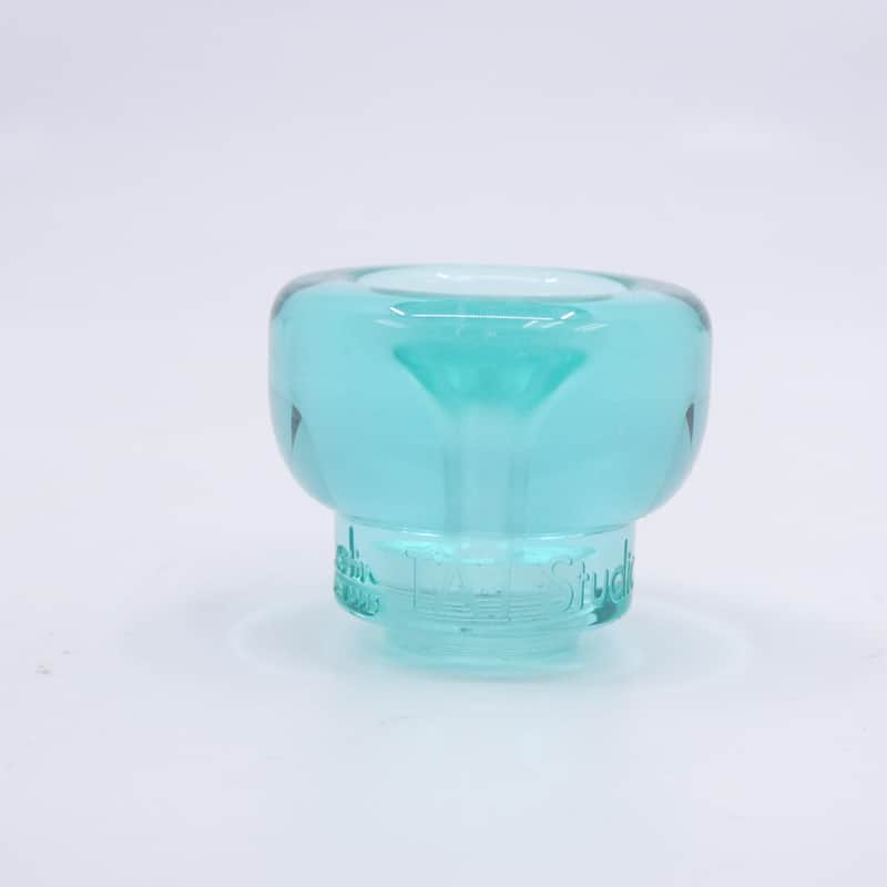 ACB TA1 Studio Trumpet Mouthpiece Top - Teal Acrylic image 1