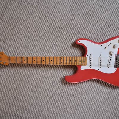 Fender Stratocaster 1957 Reissue Masterbuilt John Cruz Wildwood 10 Fiesta Red image 3