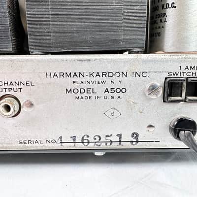 Harman Kardon A500 Integrated Amplifier imagen 9