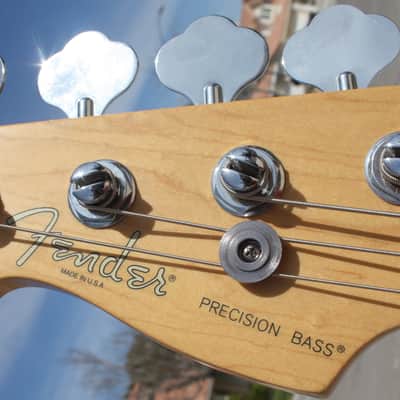 Fender Precision Bass  USA Black Left Handed 2000 image 4
