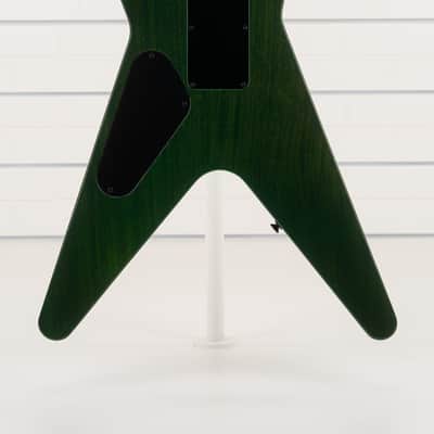 Dean Custom Shop USA ML Flame Top Floyd Firehouse Guitars Exclusive Electric Guitar, Ebony Fingerboard, Trans Slime Fade image 17