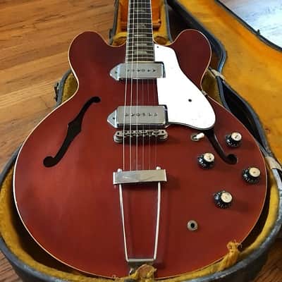 Epiphone Casino 1966 Sparkling Burgundy original vintage Kalamazoo USA gibson e-230-td image 8
