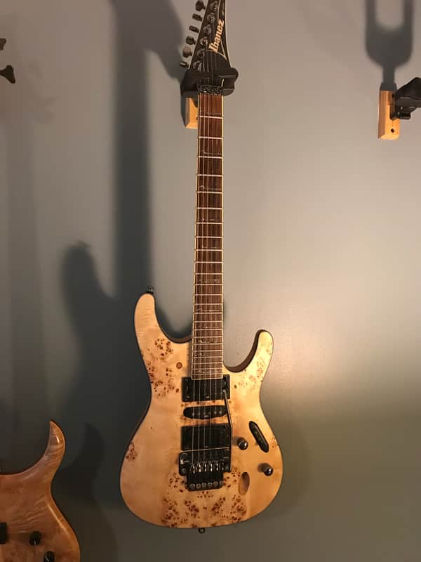 ギター Ibanez S770PB-NTF Natural Flat Ibanez S770PB Electric Guitar, Natural at Gear4music