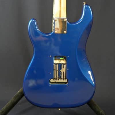 Fender HSS Standard Strat MIM Electron Blue w/Case (2007) - Used image 3
