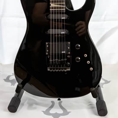 Daion Performer HSS Super Strat late 1980s - Black image 2