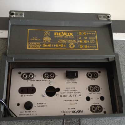 Revox G 36 Tube Reel-to-reel 2 Track Tape Recorder image 11