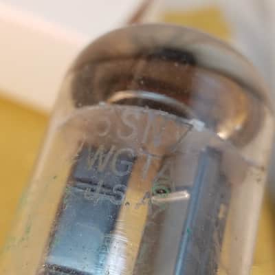 Sylvania JAN-CHS-6SN7WGTA tNOS AT1000 TESTED Vacuum Tube military brown base dual triode 1950-1966 image 7