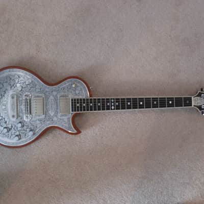 Zemaitis 22-fret Metal Front (MF500-LS) mid-2000s Natural Back image 3