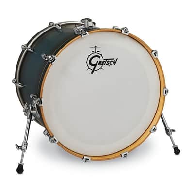 Gretsch GR805.479 RN2-1822B-SABB Bass drum Renown Maple Satin Antique Blue Burst image 2