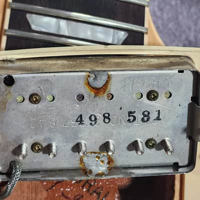 1981 Gibson Les Paul Standard – Natural – Original Tim Shaw Era Pickups with case image 2