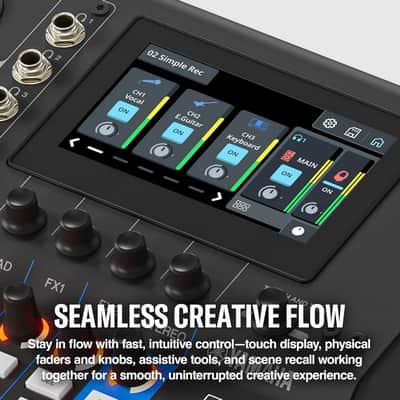 Yamaha 22ch Digital Mixer Dual USB-C Audio Interface Black Finish image 5