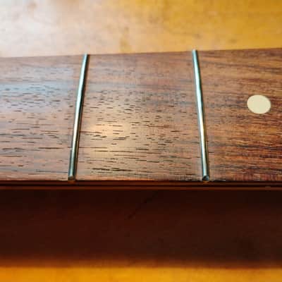 Warmoth Fender Stratocaster Neck 2010's - Nitrocellulose Lacquer Vintage Tint image 13