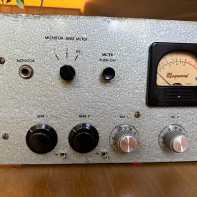 Magnecord PT6-D3 Dual Channel Tube Mic Preamp image 2