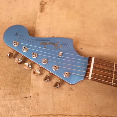 Fender '62 Reissue Jazzmaster "Traditional" MIJ w/ Roasted Neck 2021 Lake Placid Blue image 9