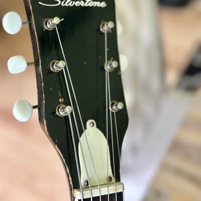 Celebrity Owned - Peter Green Personal Collection 1962 Silvertone Speed Demon in OHC and Provenance Paperwork image 9