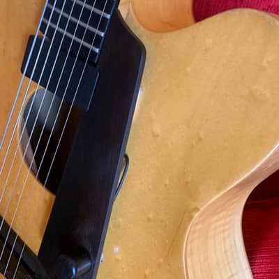 Dale Unger's American Archtop VINTAGE, OVAL, 7 STRING, American Dream 1996 - Natural Bird's Eye Maple image 13