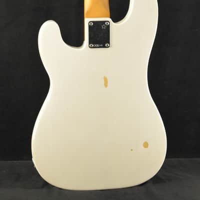 Fender Mike Dirnt Road Worn Precision Bass Maple Fingerboard White Blonde image 7