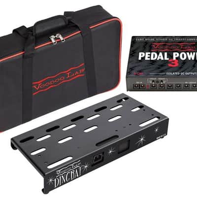 Voodoo Lab Dingbat Small-EX Pedalboard with Pedal Power 3 image 1