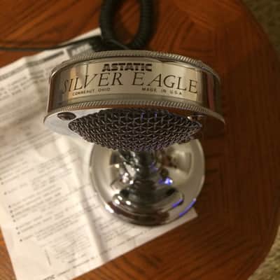 Astatic D104 Silver Eagle Mic. Astatic Silver Eagle T-UP9-D104 SP Chrome image 3