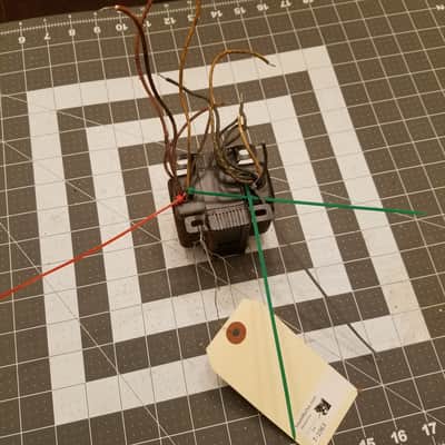General Transformer C-20933 GTC335-0-335 / 6.3 / 12.6 V  Ampex Vintage Power Transformer Tested Tube Amp Project 6X4 1950s image 5