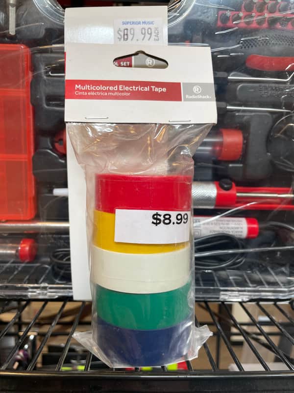 Radio Shack 5 pack of MultiColored Tape - New image 1