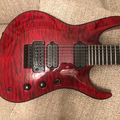 Jackson Chris Broderick 7 fr - Transparent Red image 2