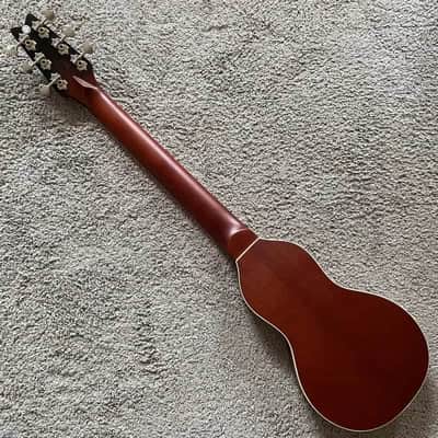 Sunburst Washburn RO10TBL Rover Steel String Travel Acoustic Guitar image 7