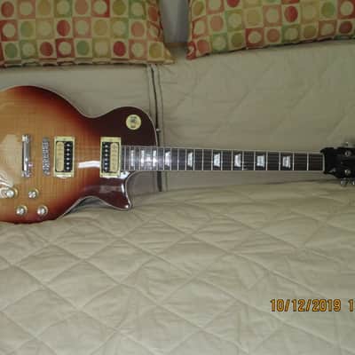 Firefly FFLP, Red Fade Color, 2019, Upgraded Alnico II Zebra Pickups image 1
