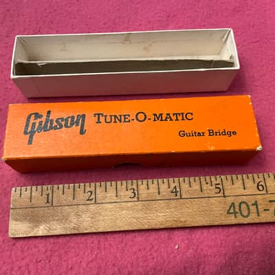 BOX vintage 1959-1960's Gibson nickel abr1 bridge BOX for es 335 Les Paul sg 175 firebird paf 1961 1965 super 400 L5 case candy image 1