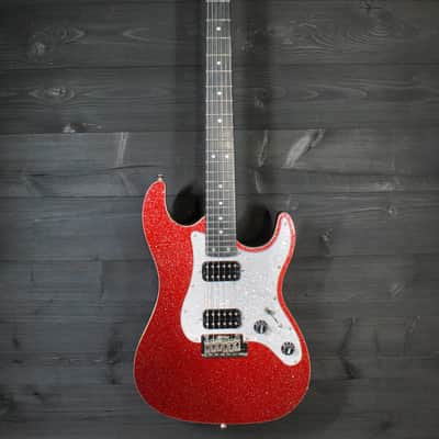 Jet JS-500 RDS Red Sparkle S-Style Deluxe Soft Case Included image 2