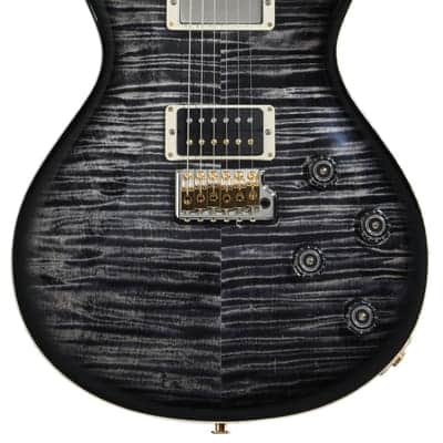 PRS Mark Tremonti Signature 10-Top Electric Guitar with Tremolo - Charcoal Contour Burst/Charcoal image 3