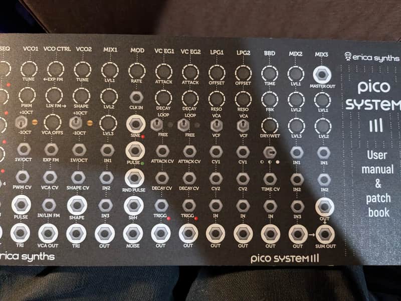 Erica Synths Pico System III 2014 - 2020 - Black image 1