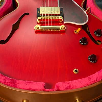 Epiphone Inspired by Gibson Custom '59 ES-355 Cherry Red Cherry Red image 1