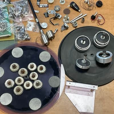 Telefunken PS 81 DD turntable  ( EMT ) lotto parts original image 5