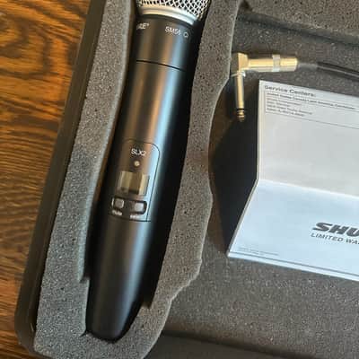 Shure SLX24 / SM58-H5 / Sennheiser EW 300 IEM - 2010s - Black image 3