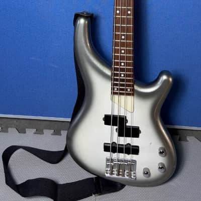 2003 Greco PXB-400 PJ Phoenix Electric Bass - Silver Burst - P/J Pickup - Made In Japan image 8