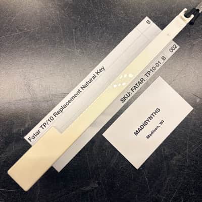 ORIGINAL Fatar TP/10 Replacement B Key for Kurzweil K2500X, PC2X, PC88; Ensoniq E-Prime, MR-76, KS32, KT76/KT88, TS12, ZR-76; Doepfer LMK2+/LMK3+/LMK4+