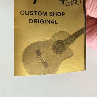 1981-82 Chet Atkins CE Custom Shop Gibson Hang Tag Original image 4