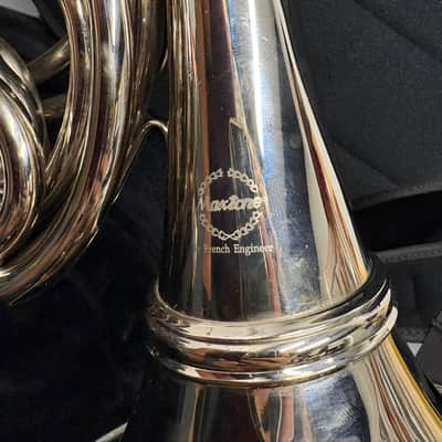 French Engineer Maxtone Double French Horn, Silver Finish image 5
