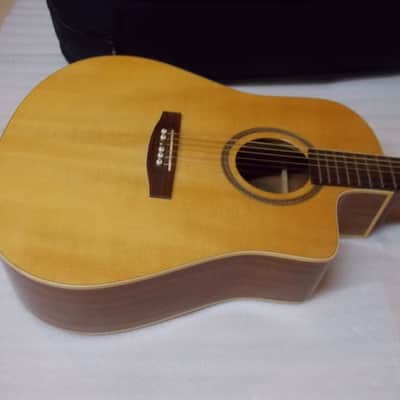 Seagull Artist Series Mahogany Spruce CW acoustic-guitar w-TRIC case NICE 2001 image 2