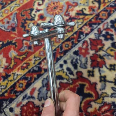 Rogers Swivomatic Bass Drum Double Tom Holder No Arms 1970s image 4
