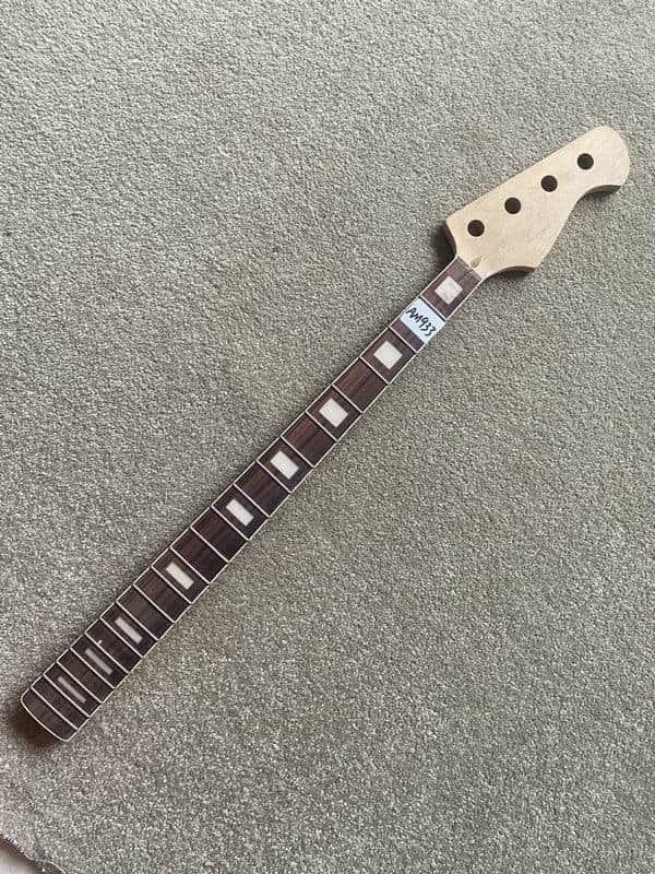 20 Frets Rosewood Fingerboard 4 String Jazz Bass Style Maple Neck image 1