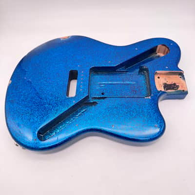 Fernandes Native Body Sparkle Blue Relic BB529 image 3
