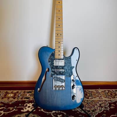 Fender J-Craft TN-SPL Thinline Telecaster Special - 2006 - Blue image 1